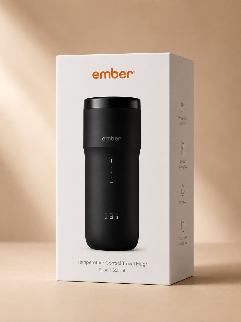 Ember Temperature Control Travel Mug² 12oz Smart Heated Coffee Mug | New In Box